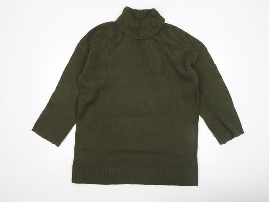 Womens UK Size M ASOS Green Pullover Jumper