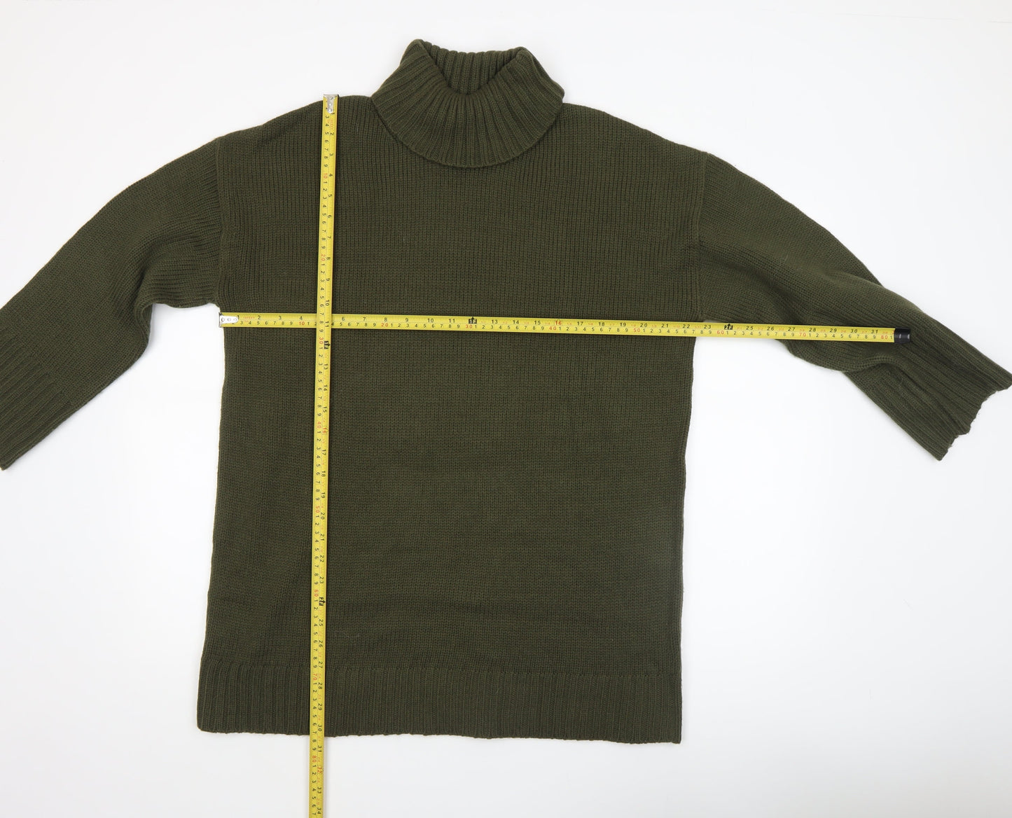 Womens UK Size M ASOS Green Pullover Jumper