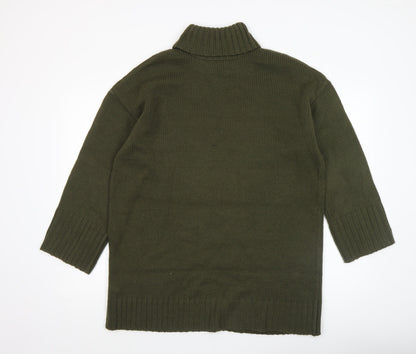 Womens UK Size M ASOS Green Pullover Jumper