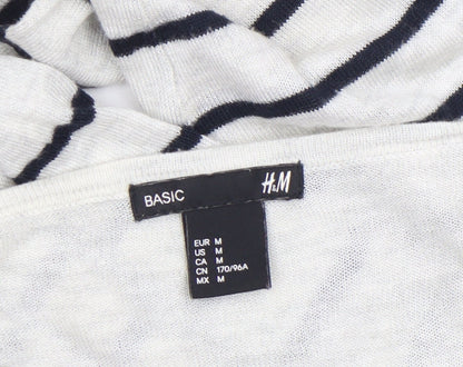 Womens UK Size 12 H&M White Pullover Jumper