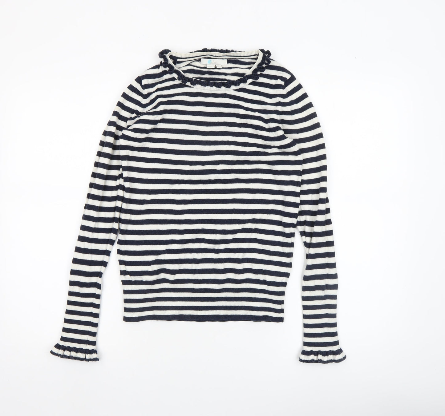 Womens UK Size 8 Boden Blue Pullover Jumper