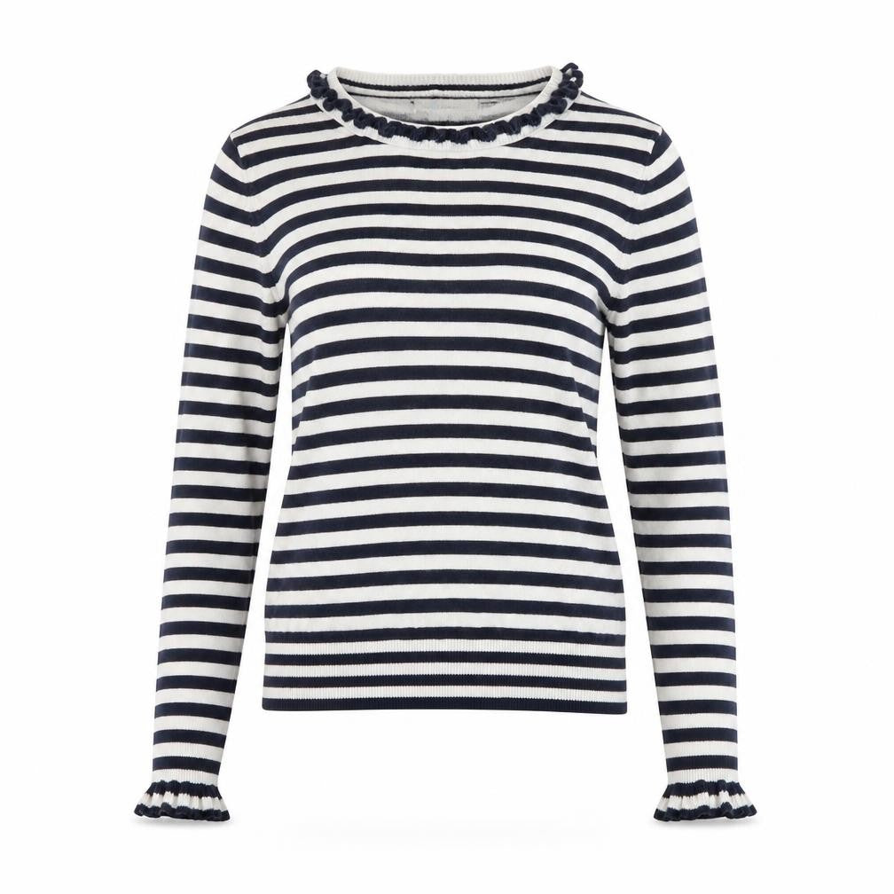 Womens UK Size 8 Boden Blue Pullover Jumper