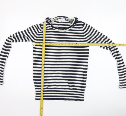 Womens UK Size 8 Boden Blue Pullover Jumper
