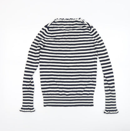 Womens UK Size 8 Boden Blue Pullover Jumper