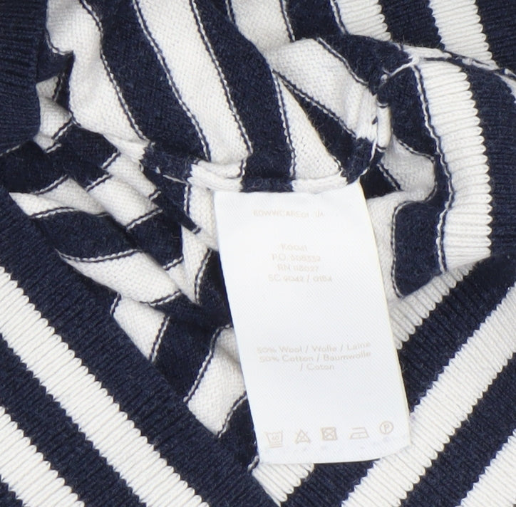 Womens UK Size 8 Boden Blue Pullover Jumper