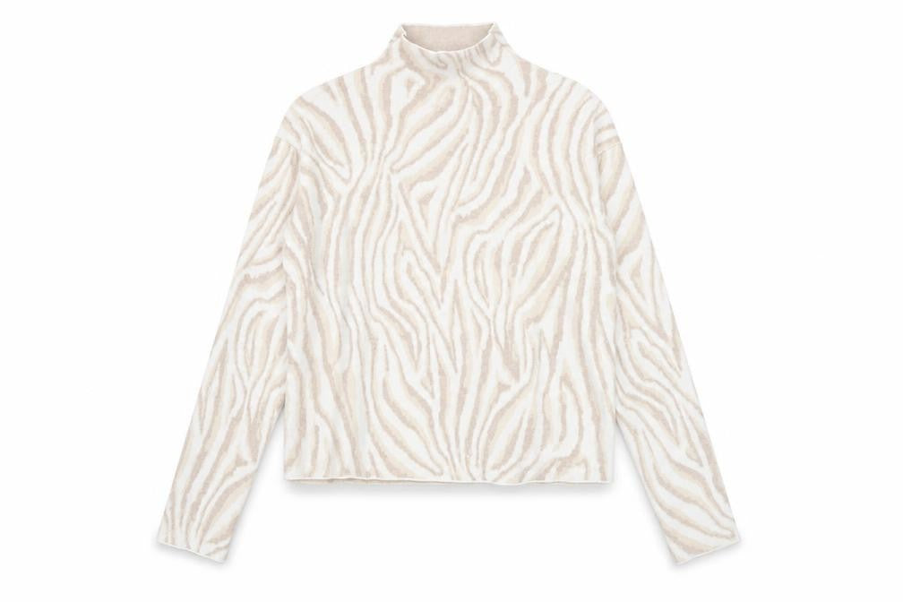 Womens UK Size M Tahari Beige Pullover Jumper