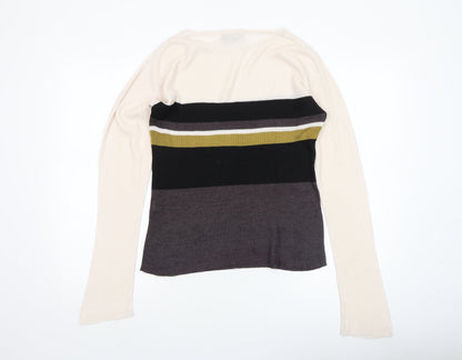 Womens UK Size L Wallis Multicoloured Pullover Jumper