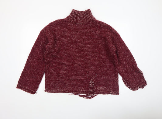 Womens UK Size S Urban Outfitters Red Pullover Jumper