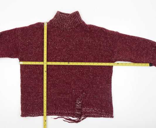 Womens UK Size S Urban Outfitters Red Pullover Jumper