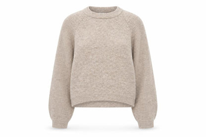 Womens UK Size M Topshop Beige Pullover Jumper