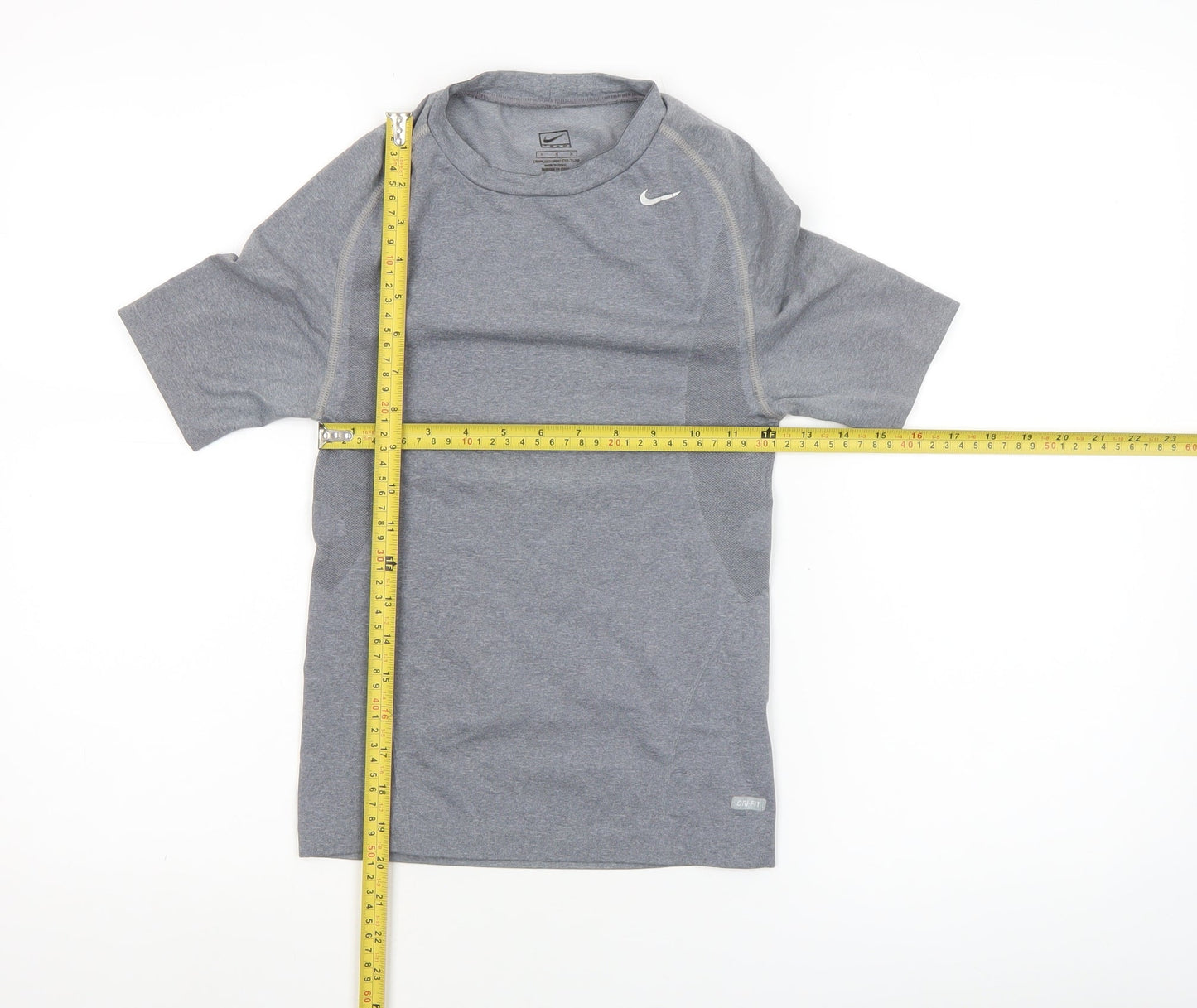 Womens UK Size M Nike Grey Gym & TrainingRunning & JoggingCrossFit T-Shirt