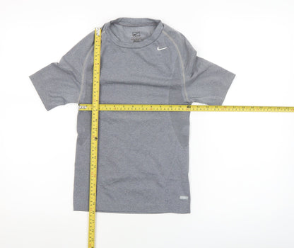 Womens UK Size M Nike Grey Gym & TrainingRunning & JoggingCrossFit T-Shirt