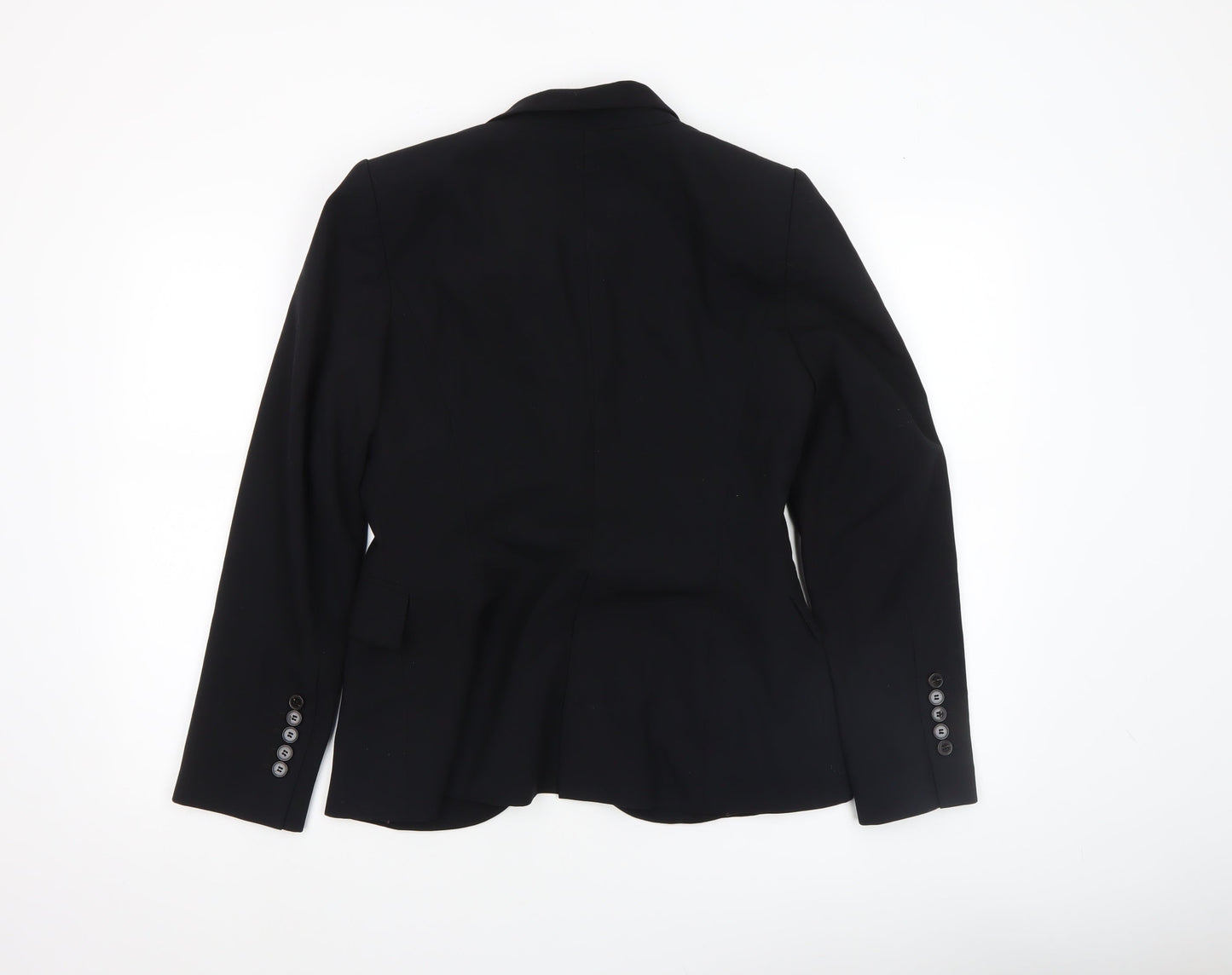 Womens UK Size 10 Zara Regular Black Blazer