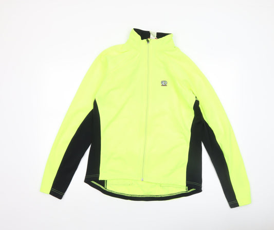 Mens UK Size L Pearl Izumi Yellow Cycling Running & Jogging Gym & Training Jacke