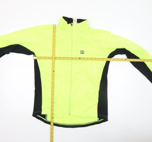 Mens UK Size L Pearl Izumi Yellow Cycling Running & Jogging Gym & Training Jacke