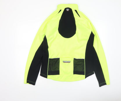 Mens UK Size L Pearl Izumi Yellow Cycling Running & Jogging Gym & Training Jacke