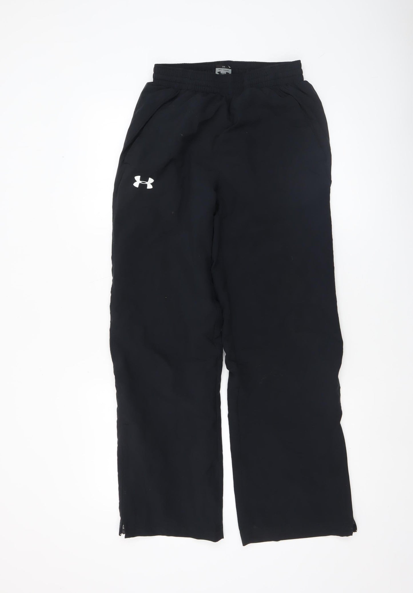 Womens UK Size S Under armour Regular Fit Jogger Black Trousers