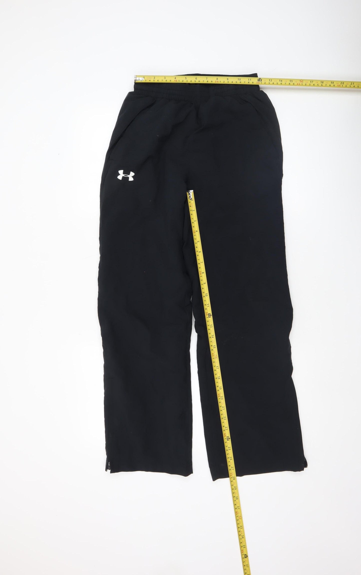 Womens UK Size S Under armour Regular Fit Jogger Black Trousers
