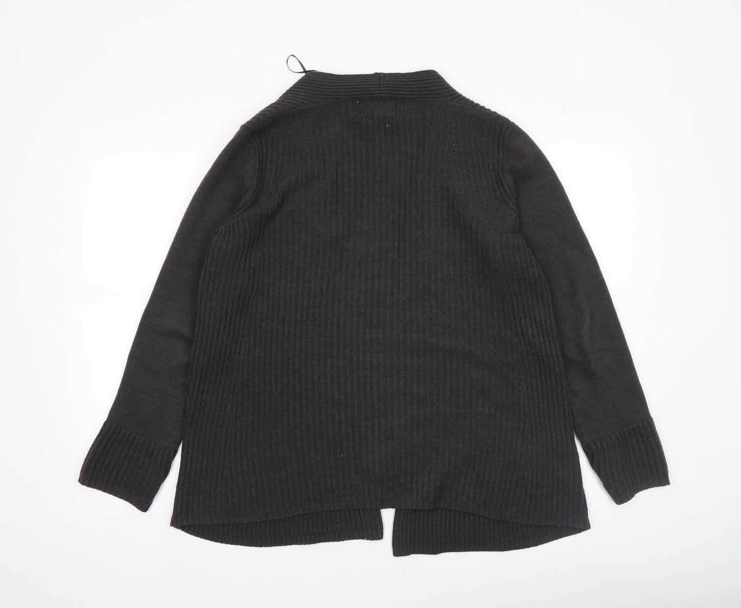 Womens UK Size 10 FatFace Black Cardigan Jumper