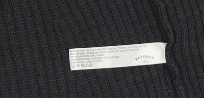 Womens UK Size 10 FatFace Black Cardigan Jumper