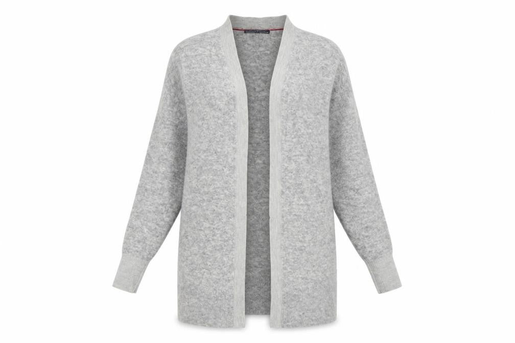 Womens UK Size XS Tommy Hilfiger Grey Cardigan Jumper