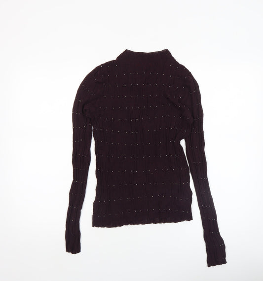 Womens UK Size 14 NEXT Brown Pullover Jumper