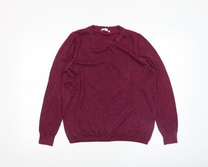 Womens UK Size 14 White Stuff Purple Pullover Jumper