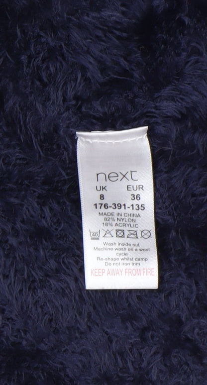 Womens UK Size 8 NEXT Blue Pullover Jumper