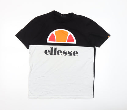 Mens UK Size L ellesse Black  T-Shirt