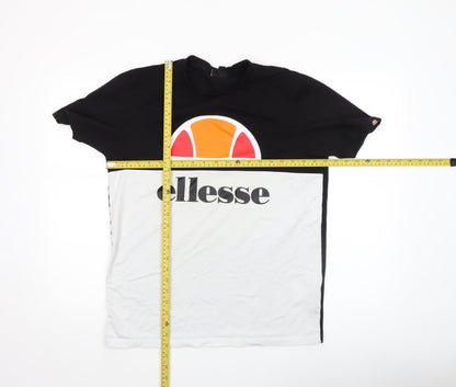 Mens UK Size L ellesse Black  T-Shirt