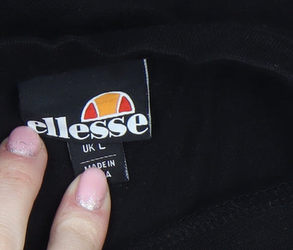 Mens UK Size L ellesse Black  T-Shirt