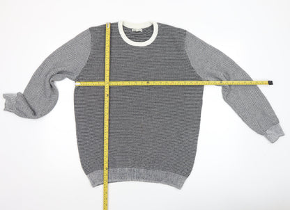 Mens UK Size XL Reiss Grey Pullover Jumper