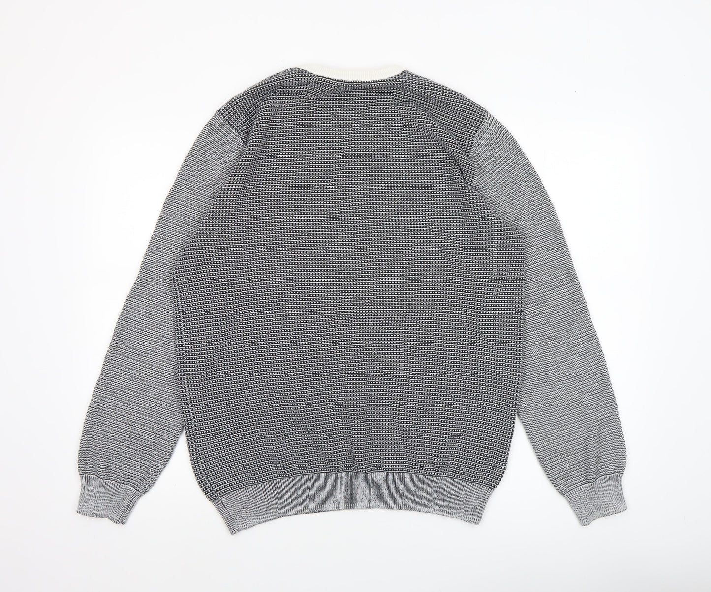 Mens UK Size XL Reiss Grey Pullover Jumper
