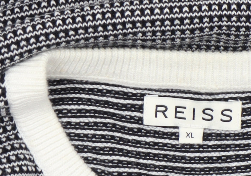 Mens UK Size XL Reiss Grey Pullover Jumper