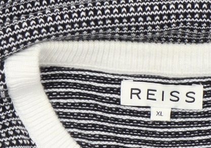 Mens UK Size XL Reiss Grey Pullover Jumper