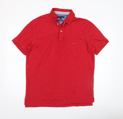 Mens UK Size XL Tommy Hilfiger 100% Cotton Polo Shirt