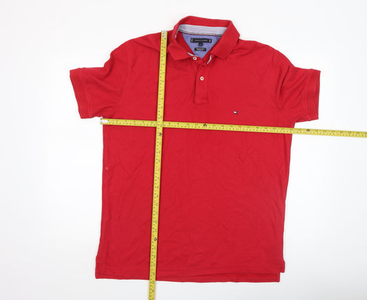 Mens UK Size XL Tommy Hilfiger 100% Cotton Polo Shirt