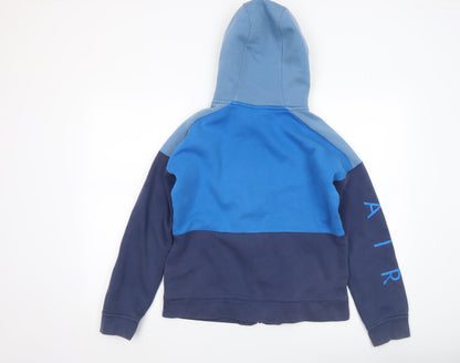 Boys UK Size XL Nike Blue Full Zip Hoodie