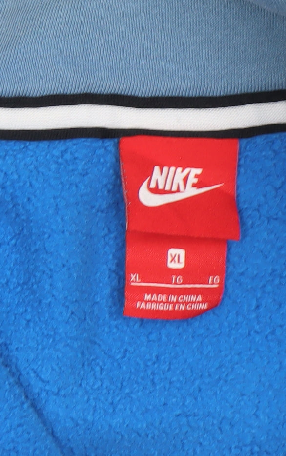 Boys UK Size XL Nike Blue Full Zip Hoodie