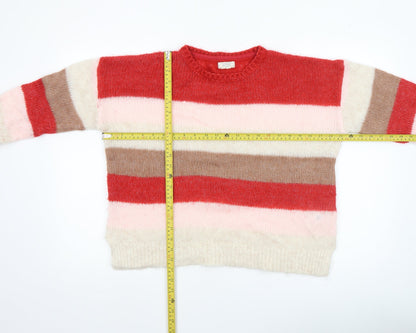 Womens UK Size 14 Fat Face Multicoloured Pullover Jumper