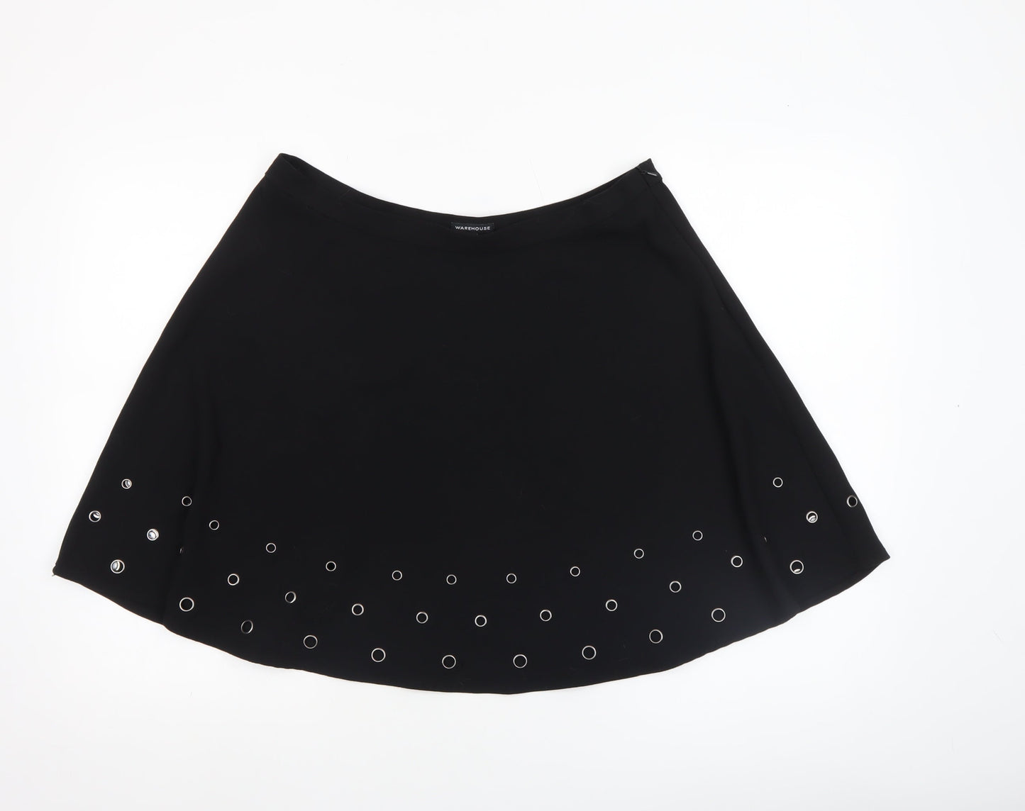 Womens UK Size 16 Warehouse A-Line Jersey Skirt