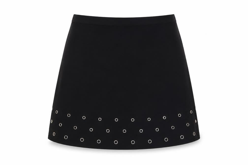 Womens UK Size 16 Warehouse A-Line Jersey Skirt
