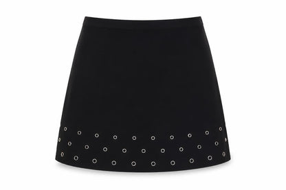 Womens UK Size 16 Warehouse A-Line Jersey Skirt