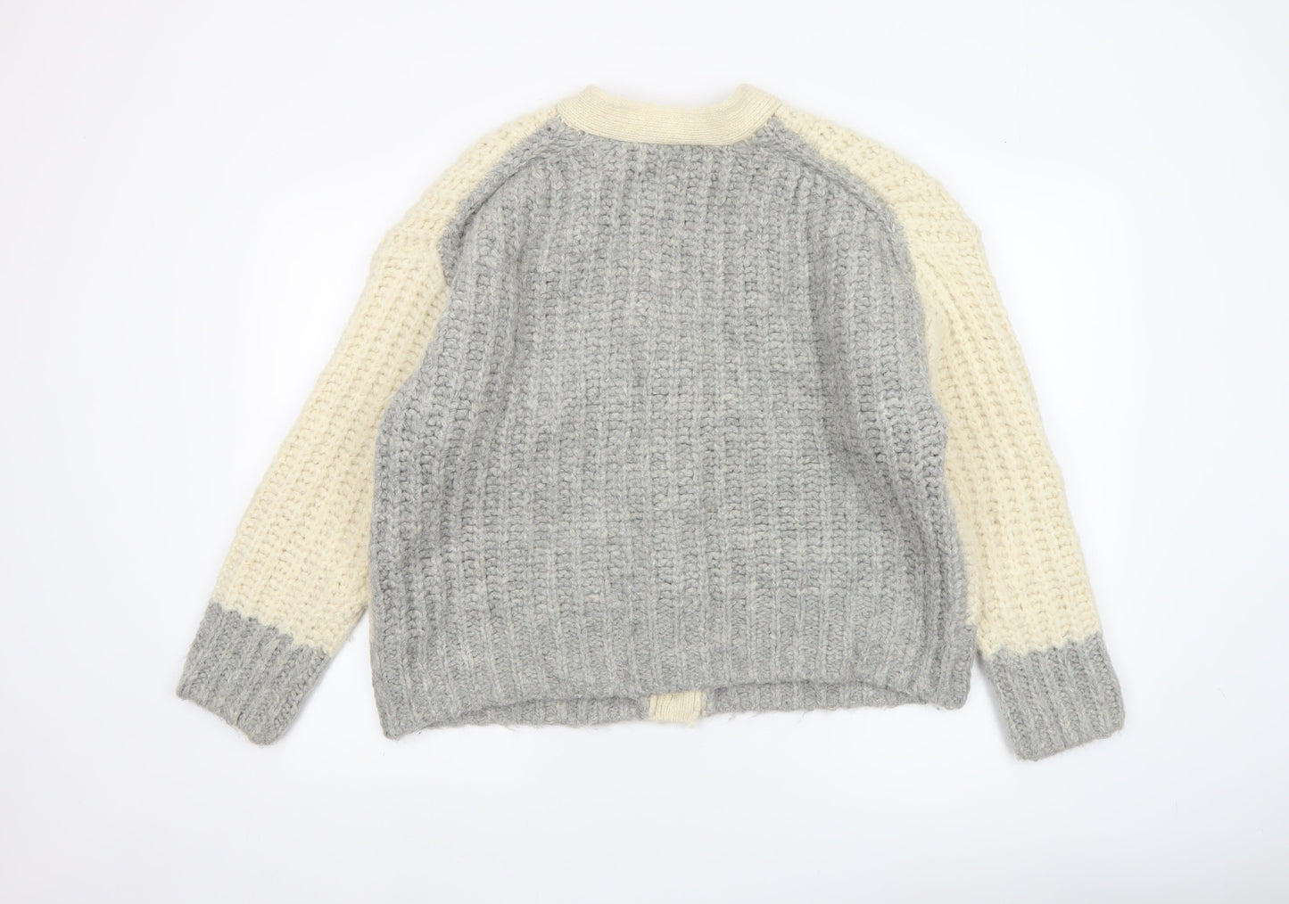 Womens UK Size S Zara Multicoloured Cardigan Jumper