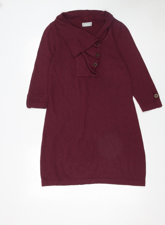 Womens UK Size M Wallis Jumper Dress