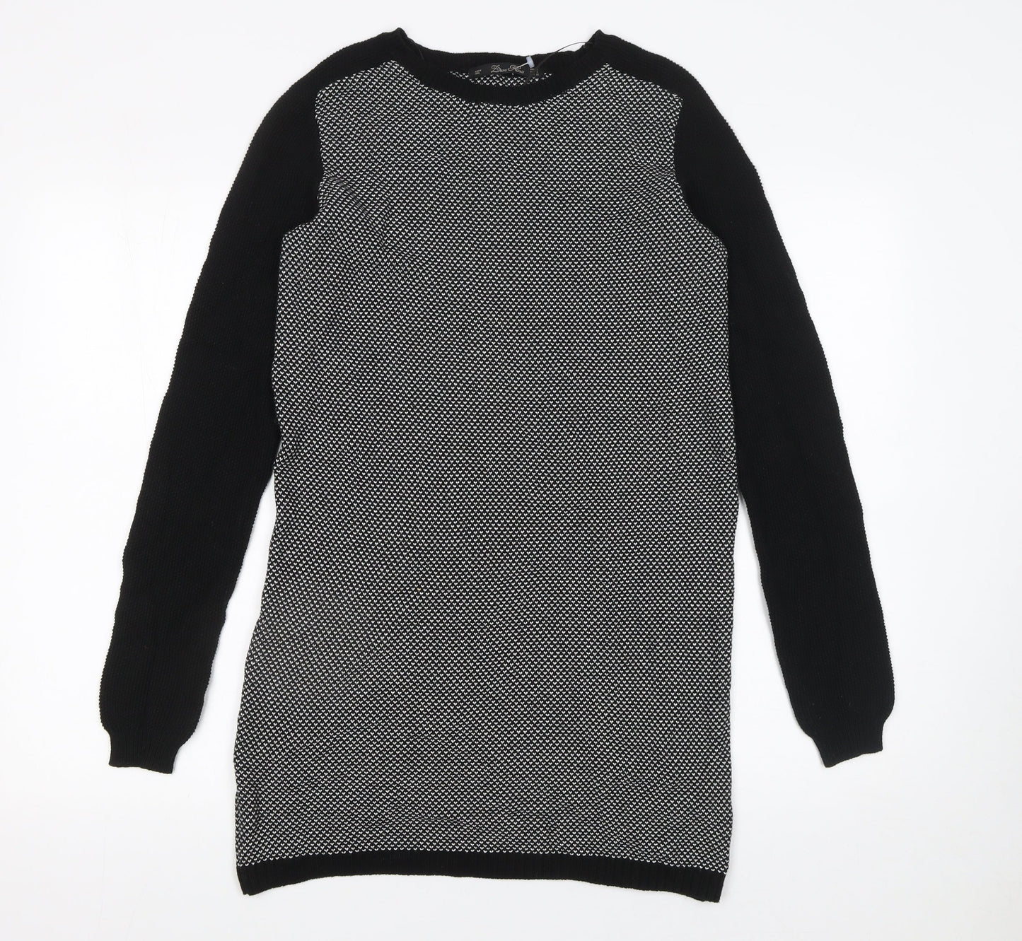 Womens UK Size S Zara Knit Jumper Dress