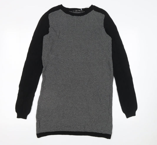 Womens UK Size S Zara Knit Jumper Dress