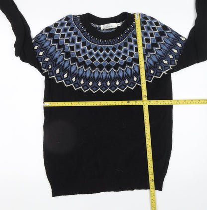 Mens UK Size M H&M Black Pullover Jumper