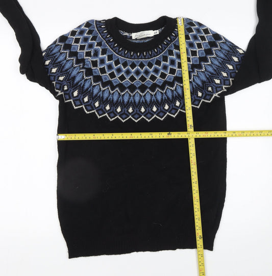 Mens UK Size M H&M Black Pullover Jumper