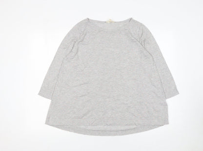 Womens UK Size 12 Phase Eight Grey Pullover Jumper